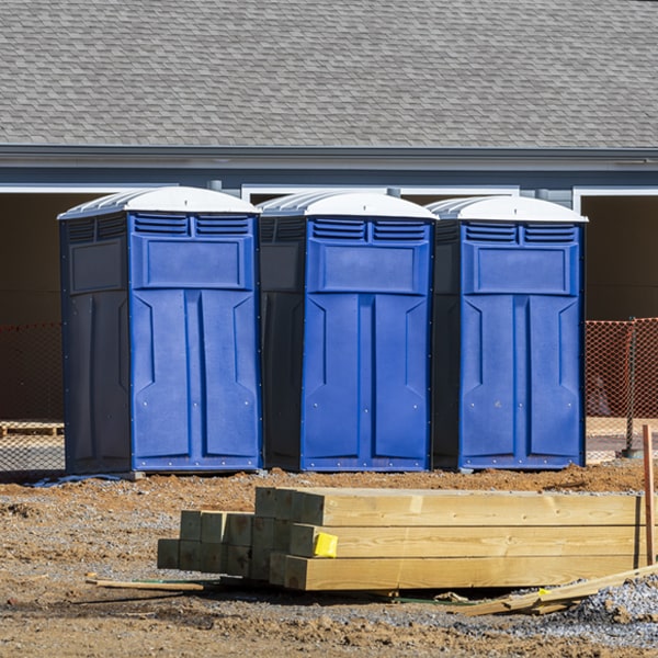 how do you ensure the portable restrooms are secure and safe from vandalism during an event in Dakota Illinois